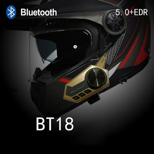 Motorcycle Bluetooth Headset Bilateral Stereo Headset