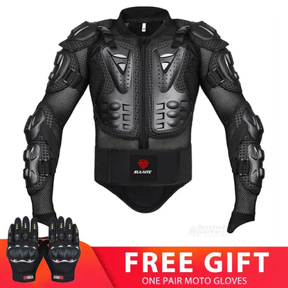 Motorcycle Jacket Men's Biker Jacke Armor CE Protector Motorbike ATV Motocross Protection Jacket Men Moto Riding Protective Gear