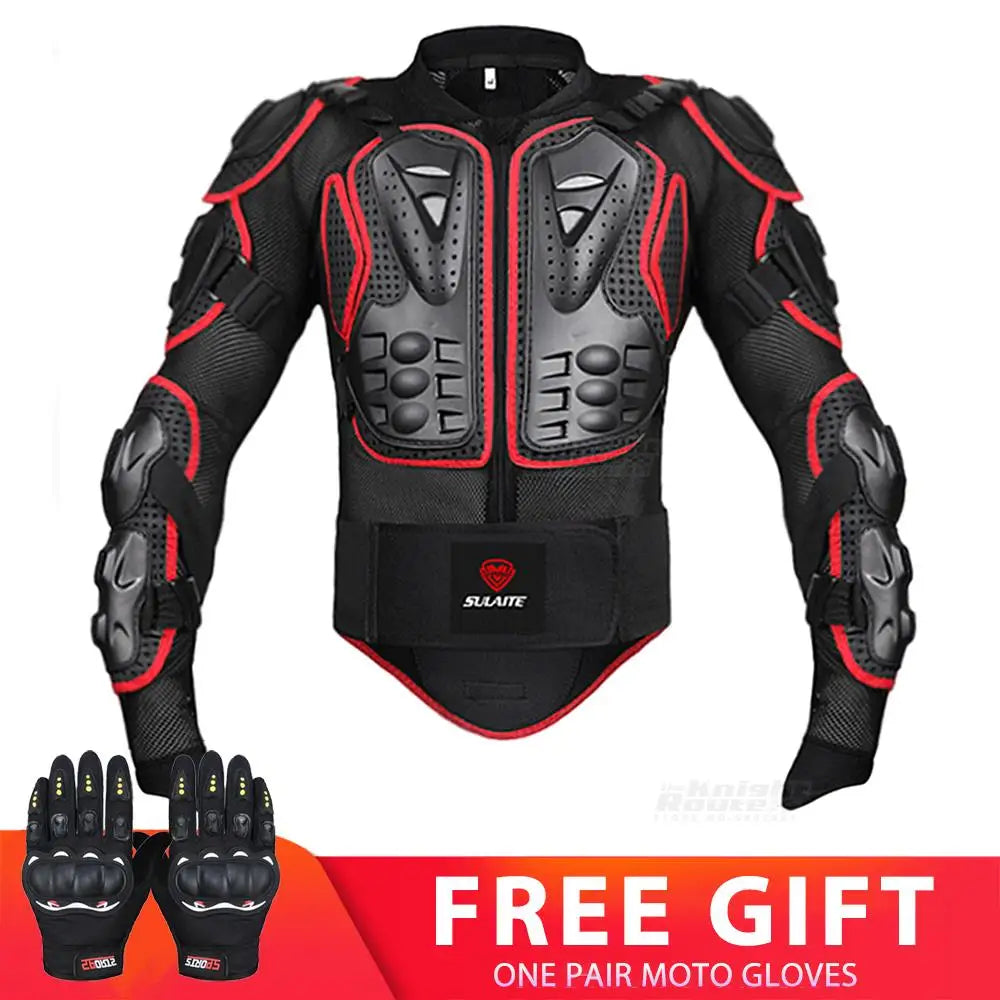 Motorcycle Jacket Men's Biker Jacke Armor CE Protector Motorbike ATV Motocross Protection Jacket Men Moto Riding Protective Gear